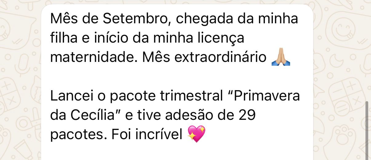 Vendendo planos enquanto realiza sonhos