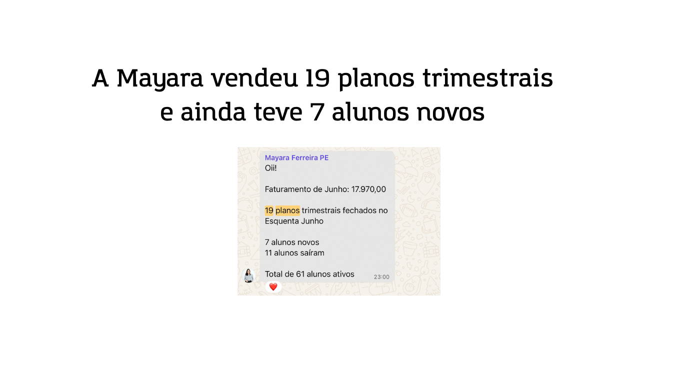 No último trimestre de 2024 eu vendi 23 novos planos (10)